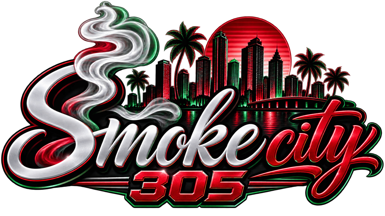 Smoke city 305 logo